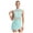 Light Blue, variant on Women Figure Skating Dance Cutout Sheer Mesh Overlay Dress Dancewear Light Purple XL
