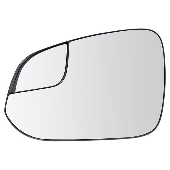 TRQ Exterior Mirror Glass LH Driver Side for 16-18 Toyota Rav4 MGA09949