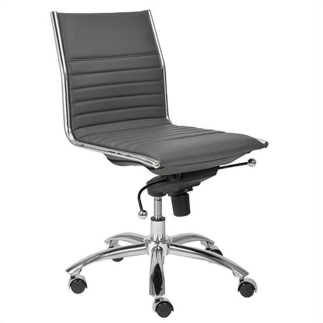 Eurostyle Chaise de Bureau Grise Dirk