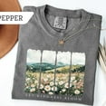 thumbnail image 2 of "Let Kindness Bloom" Landscape T-Shirt – Nature-Inspired Floral Tee with Inspirational Message, 2 of 6