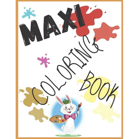 Maxi coloring book: coloring book for children, activity book, 194 pages, (Paperback)