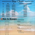 thumbnail image 3 of Lenpel Women's Jumpsuits Plus Size Sleeveless Spaghetti Strap Striped Plaid Straight Leg Rompers Causal Loose Overalls with Pockets, 3 of 5