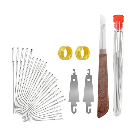 Tizuqe Portable Travel Sewing Set 37PCS With Automatic Threader Durable Sewing For Emergency Repairs