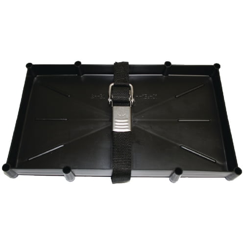 T-H Marine NBH-24-SSC-DP Battery Holder Tray With Stainless Steel Buckle - 24 Series