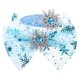 thumbnail image 2 of 4 horquillas con lazo y diseño de copo de nieve para el pelo, accesorios para el pelo, 2 of 8