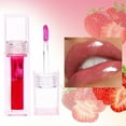 Peel and Reveal Lip Stain,Fruity Four Color Transparent Lip Gloss with