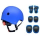 thumbnail image 4 of Equipo de protección Niños 7 en 1 Casco y almohadillas Set Almohadillas para rodilla ajustables para niños Almohadillas de codo Muñequeras para Scooter Patineta Patinaje sobre ruedas Ciclismo, 4 of 7