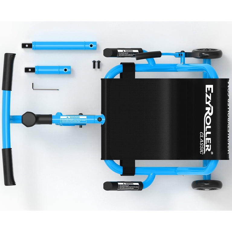 EzyRoller, Classic, Aqua Blue, Extendable Frame, No Pedals