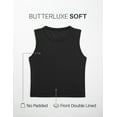 thumbnail image 3 of CRZ YOGA Butterluxe Women High Neck Tank Top Soft Double Lined Sleeveless Casual Yoga Shirt, 3 of 6