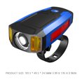 thumbnail image 4 of Luz de bicicleta multifunción ciclo cabeza luz 1200 mAh para ciclismo de montaña de carretera Sywqhk Accesorios para bicicletas, 4 of 4