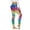 L50-Multicolour, variant on xfsWaSs Leggings for Women Tropical Print High Waisted Yoga Pants Floral/Tie Dye/Striped Workout Leggings Casual Stretch Athletic Bottoms