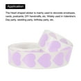 thumbnail image 3 of Uxcell Heart Shaped Sticker 1 Inch Self Adhesive Love Sticker Label for Valentine Day, Purple Pink 1000 Pcs, 3 of 6