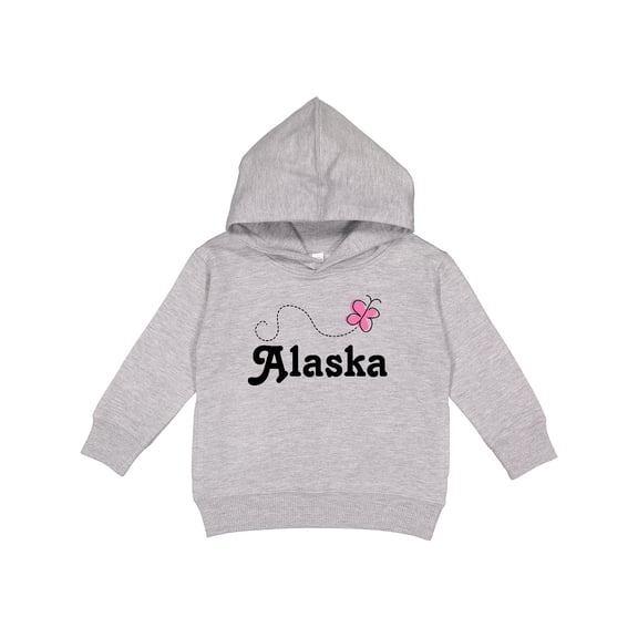 Inktastic Alaska Butterfly Toddler Hoodie