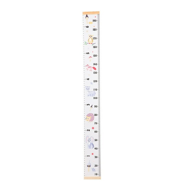 Regla Medición Niños Dormitorio Tabla De Crecimiento Para Pared Infantil - Medidor De Altura Para Bebés Y Niños Régla Crecimiento Bebé Madera
