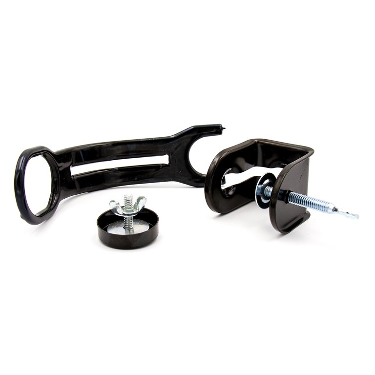 extra-wide clamp-on fishing rod holders (2 pack) Ozark Trail Adjustable Clamp-On Fishing Rod Holder with Rubber  Coating for Boats and Docks