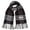 Black, variant on Men's and Women's Unisex Plaid Scarf, Oversized Scarves, Softer features, Size 72"X12" (Black)