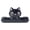 Black, variant on Chip Clips Bag Clips for Food, Kitchen Pantry Storage Snack Sealer, 4.72 Inch Wide Cat Shaped Clamp, 1-Pack Beige, LLLDMXY