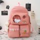 thumbnail image 3 of Conjunto de 5 mochilas escolares con diseño kawaii y accesorios para adolescentes y niñas (rosa), 3 of 5