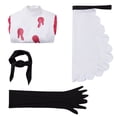 thumbnail image 3 of Disfraz de Anime Niffty para mujer, peluca, vestido de sirvienta, traje de uniforme para fiesta de carnaval y Halloween, 3 of 5