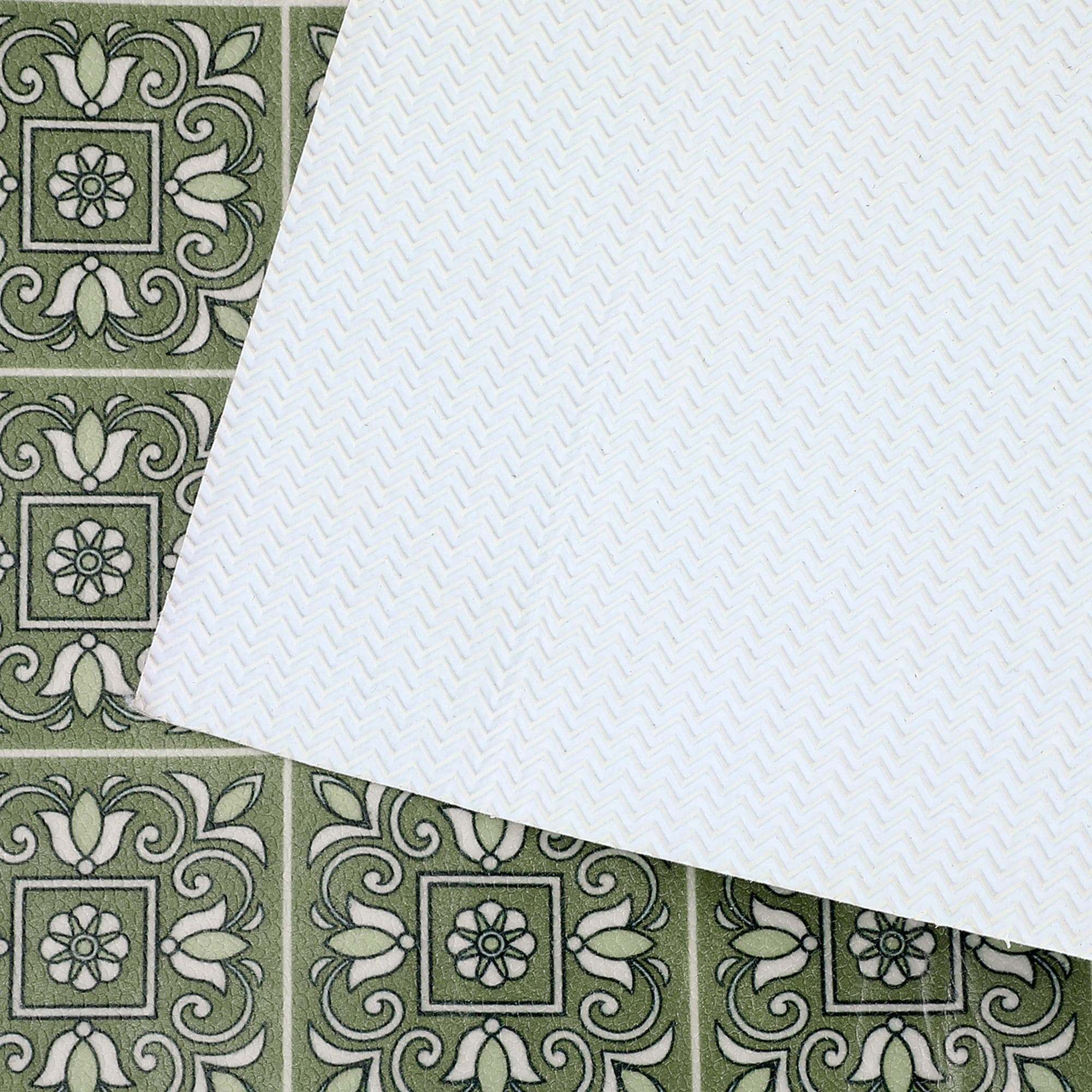 Unique Bargains Kitchen Rugs Large Anti-Slip Foot Wipe Mat No Washing Mat Green 20"x32"