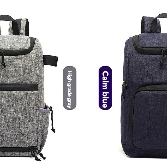 Waterproof Camera Bag Photo Cameras Backpack for Laptop DSLR Portable Travel Lens Pouch Video Bag Gray