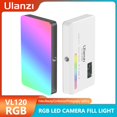 thumbnail image 2 of Ulanzi VL120 RGB LED Luz de relleno de video Mini teléfono portátil Cámara Fotografía Belleza Vlog Conferencia Iluminación Lámpara recargable Dengxun unisex, 2 of 2