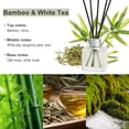 thumbnail image 2 of shiyou-Reed Diffuser, Bamboo & White Tea Essential Oil with 5 Diffuser Sticks, 3.4 fl oz(100ml) Long Lasting Scent Bathroom Air Freshener, Home Fragrance for Office Room Decoration (1 Pack), 2 of 4