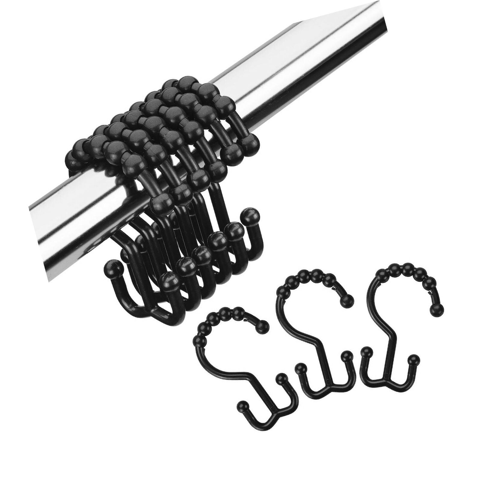 Amazer Shower Curtain Hooks Plastic Double Shower Curtain Rings For Bathroom Walmartcom Walmartcom Amazer Shower Curtain Hooks Plastic Double Shower Curtain Rings For Bathroom Walmartcom Walmartcom