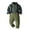 Army Green, variant on IROINNID Toddler Boys Formal Jumpsuit Set Long Sleeve Suspender Pants Gentleman Solid Suit with Bow-tie 2PC