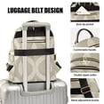 thumbnail image 3 of FORMRS Mini Backpack Purse for Women Travel Daypack Casual Shoulder Bag, Light Brown Pattern, 3 of 7