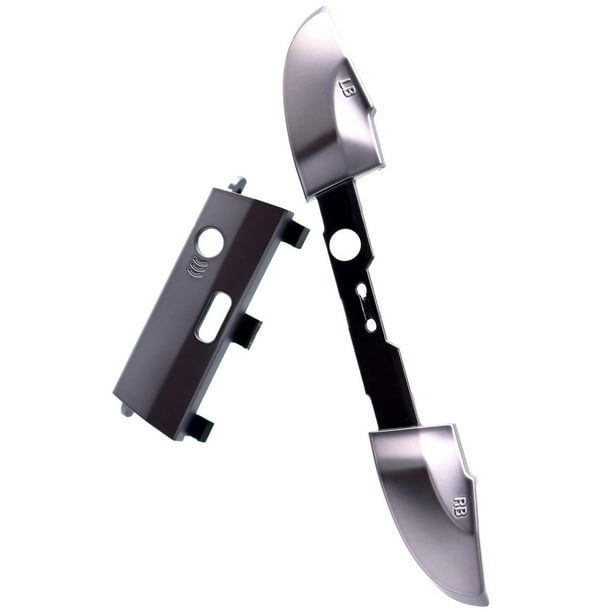 Reemplazo de Botones de Gatillo RB y LB Deal4GO Negro para Controlador Xbox One Elite Series 2 inalá