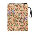 thumbnail image 2 of HELLHERO Book Cover Sleeve with Pocket for Friend Book Sleeve Cover Book Storage Bag for Journal Nature Hummingbird, 2 of 8