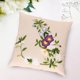 thumbnail image 4 of Funda de almohada con elegante, de inicio, funda de almohada , , decoración para sala de estar, artesanía de costura Flores moradas Baoblaze Bordado de fundas de almohada, 4 of 7