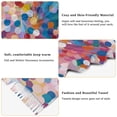 thumbnail image 5 of FORMRS Womens Scarf Winter Soft Long Big Warm Shawls Wrap Tassel Scarves, Light Colorful Circles, 5 of 9