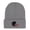 Gray, variant on Super Bowl Football Player Embroidered Acrylic Knit Beanie, Soft Stretchy Daily Matching Cold Hat, Perfect Unisex Gift for Men & Women