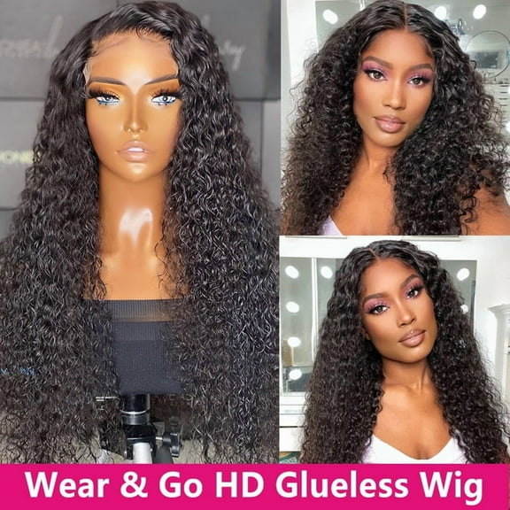 DOPI Curly Glueless 13x4 Lace Front Wig Human Hair DOPI Original Indian Hair 4x6 Lace Wig For Women Curly 4x4 Lace Closure Wigs
