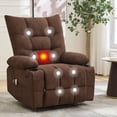 thumbnail image 1 of Bingirl Power Lift Oversized Recliner Chair: Swivel Rocker with Massage and Heat Function, 1 of 9