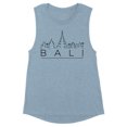thumbnail image 1 of Skyline Bali Women's Muscle Tank Small Stonewash Denim, 1 of 5