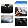 thumbnail image 2 of Coconut Tree with Mountain Car Windshield Sun Shade Foldable Car Front Window Visor Heat and UV Protection 55x27.6, 2 of 8