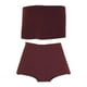 thumbnail image 3 of Ropa femenina a escala 1/6, moda casual, top y pantalones cortos a escala 1:6 Rojo oscuro, 3 of 9