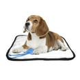 thumbnail image 2 of PKQWTM Mermaid Silhouette Pet Dog Cat Bed Pee Pads Mat Cushion Potty Dogsblankets Crate Bed Kennel 14x18 inch, 2 of 3