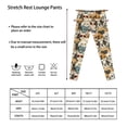 thumbnail image 6 of COEQINE Glasses Cat Dog Girls's Sport Legging Casual Buttery Soft Athletic Pants Stretchy High Waist Pants for 6-7 Years Kids Girls, 6 of 7