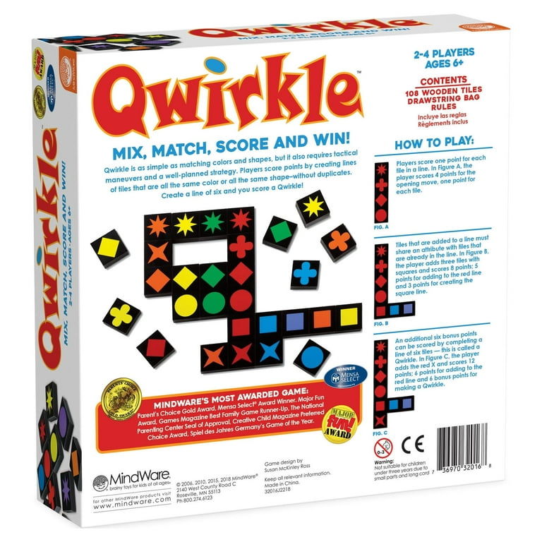Qwirkle, Board Game