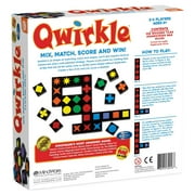 لعبة لوحة استراتيجية MindWare Qwirkle، 108 بلاطات خشبية متينة مع حقيبة قماشية برباط