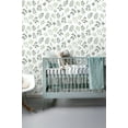 thumbnail image 2 of ESTA Home Cynara White Scandinavian Floral Wallpaper, 20.9-in by 33-ft, 2 of 6