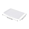 Dish Drain BoardDish Drying Tray with Side Drop Slope Diversion17.5 x