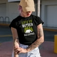 thumbnail image 2 of Life Is Better Outdoors - Outdoorsy Person, Adventure Lover, Camper, Black T-Shirt, Small, 2 of 5