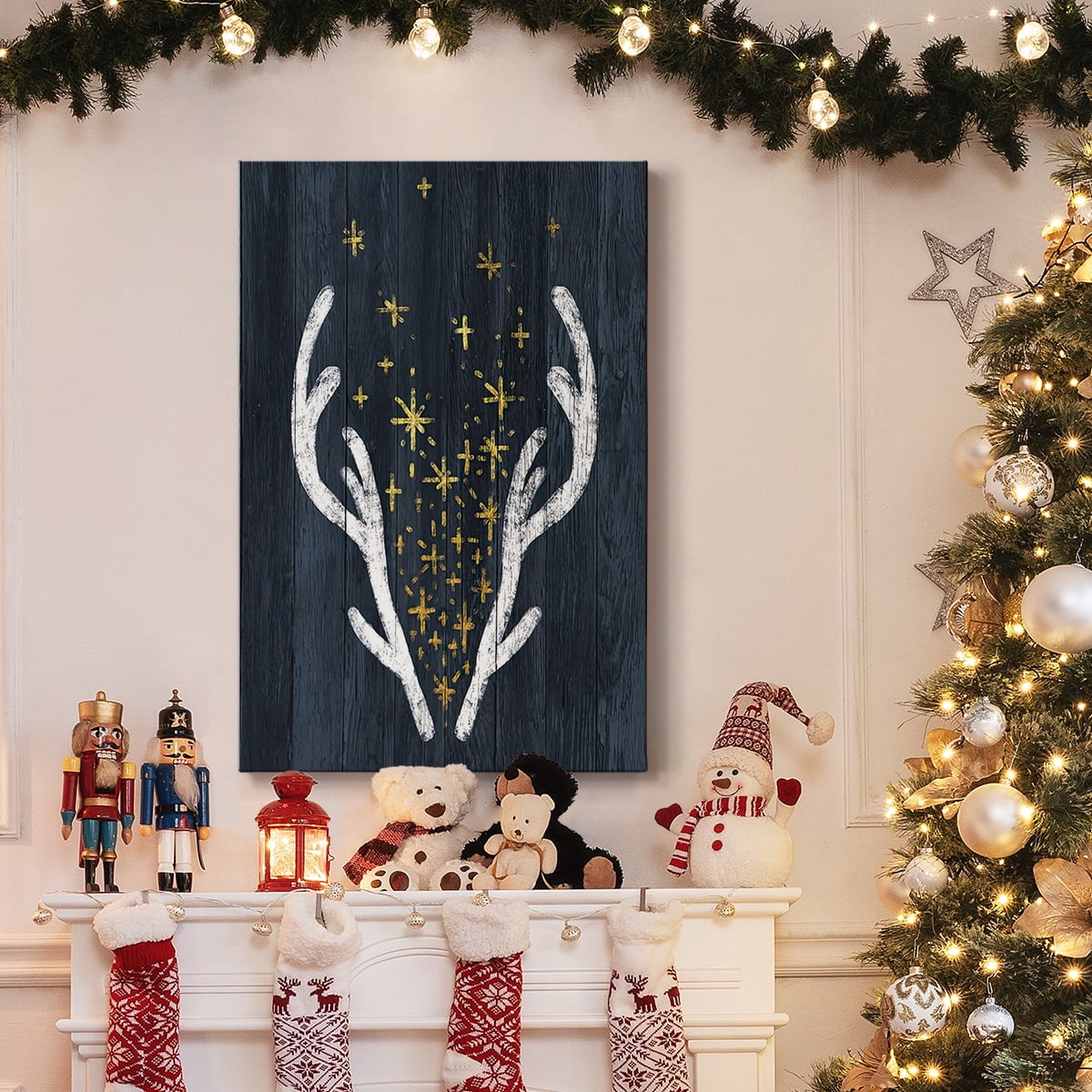 Antlers & Magic- Gallery Wrapped Canvas