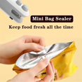 thumbnail image 3 of Scelleuse Alimentaire sous Vide Portable à Main Rechargeable, Scelleuse de Sacs, 3 of 5