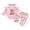 Pink, variant on BemeyourBBs Western Baby Girl Cowgirl Clothes Newborn Baby Girls Litter Sister Outfit Letter Long Sleeve Romper Boot Print Pants Set Bow Headband 3 Pcs Spring Fall Winter Clothing